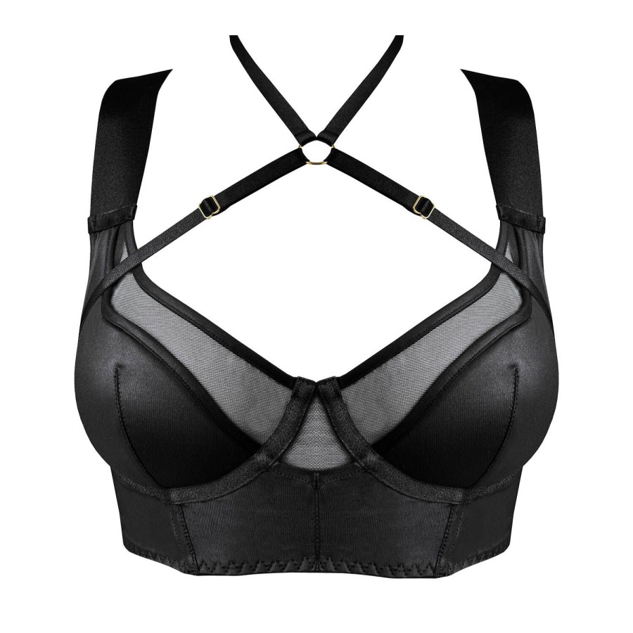 Soutiens-Gorge Bordelle | Soutien-Gorge Bustier Noir