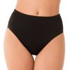 Maillots De Bain Miraclesuit Culotte Haute | Bas De Maillot De Bain Culotte Haute Galbante Noir