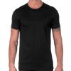 Homme Oscalito T-Shirt Et Debardeur Homme | T-Shirt Homme En Coton Fil D'Ecosse Noir