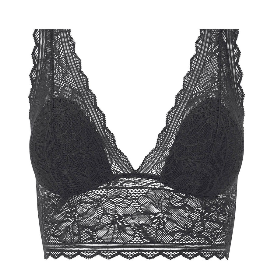 Soutiens-Gorge Chantelle | Soutien-Gorge Sans Armatures En Dentelle Noir