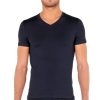 Homme HOM T-Shirt Et Debardeur Homme | T-Shirt Col V Homme Navy