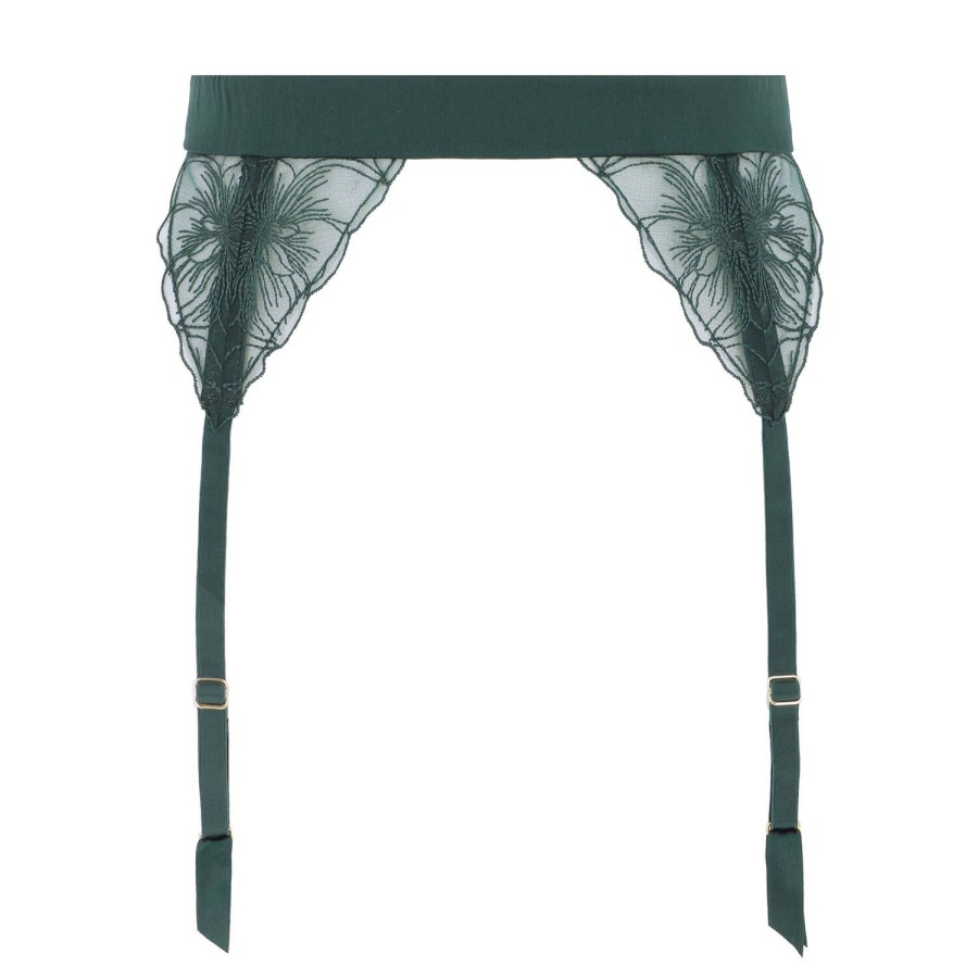 Lingerie Fleur of England | Porte-Jarretelles Green