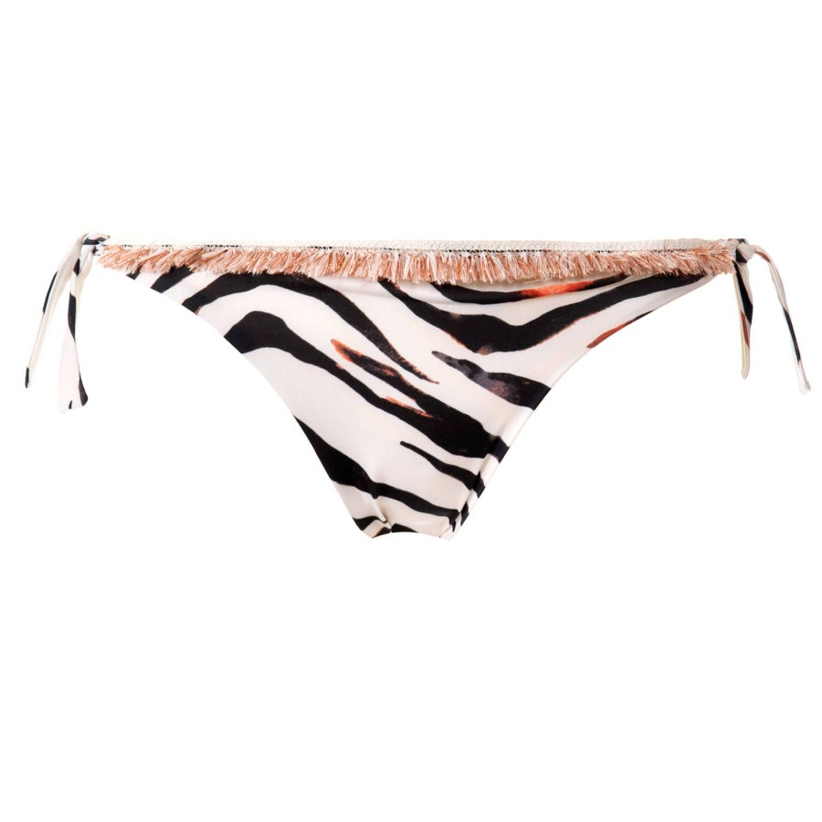 Maillots De Bain Valery Bresilien / Tanga | Bas De Maillot De Bain Slip Bresilien Ivoire