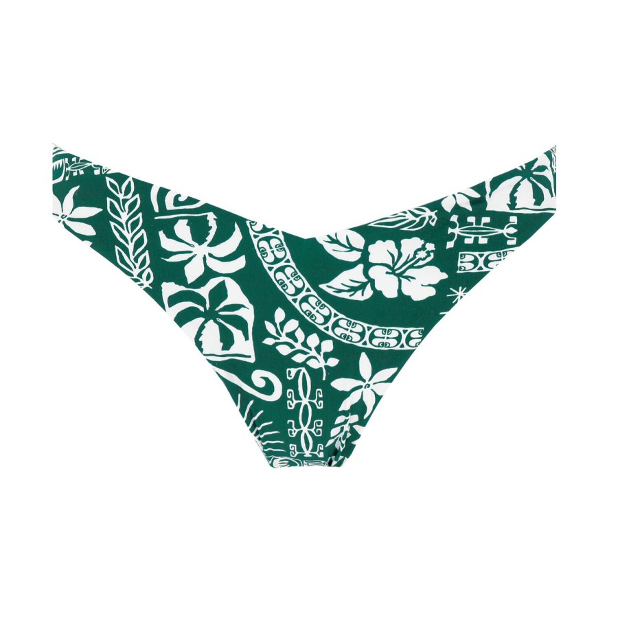 Maillots De Bain Banana Moon Bresilien / Tanga | Bas De Maillot De Bain Tanga Kaya Vert