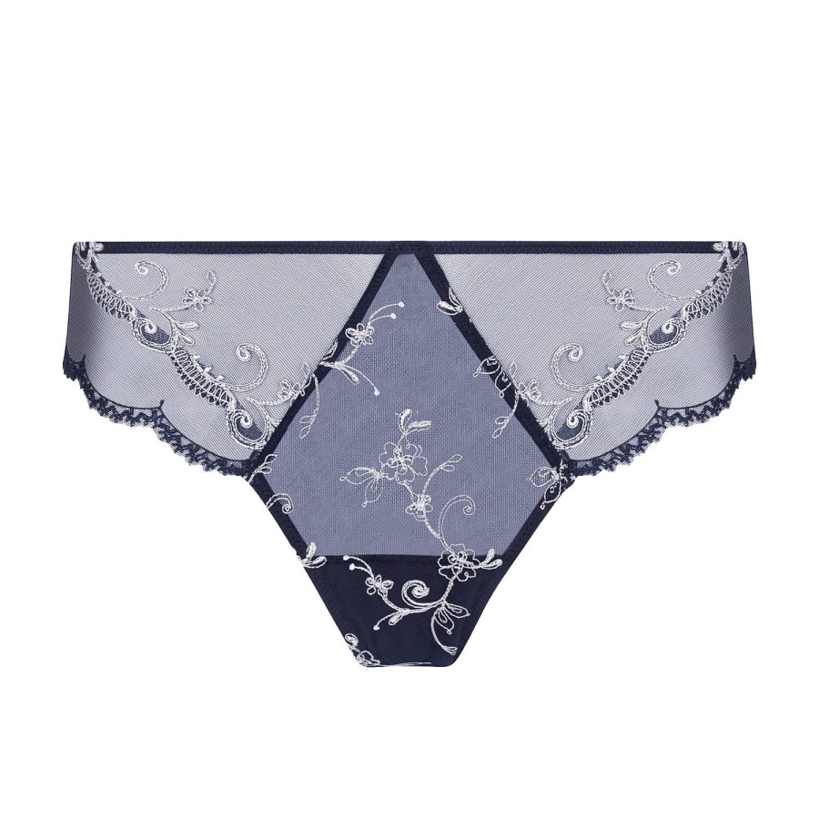 Culottes Lise Charmel | String Marine Argent