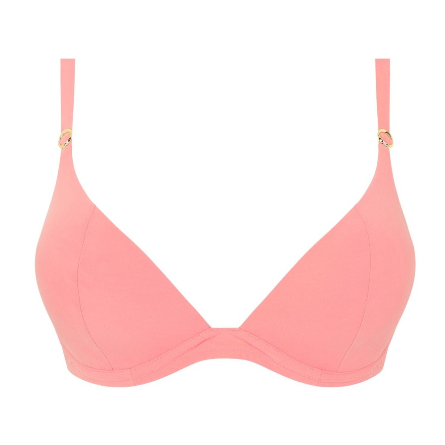 Maillots De Bain Chantelle Push-Up | Haut De Maillot De Bain Push-Up Rose