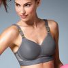 Soutiens-Gorge Triumph | Brassiere De Sport Hybrid Lite Grey Comb