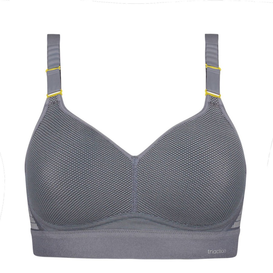 Soutiens-Gorge Triumph | Brassiere De Sport Hybrid Lite Grey Comb