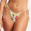 Maillots De Bain Seafolly Bresilien / Tanga | Bas De Maillot De Bain Slip Ficelles Wild Lime