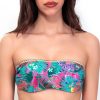 Maillots De Bain Verdissima Bandeau | Haut De Maillot De Bain Bandeau Armatures Rose