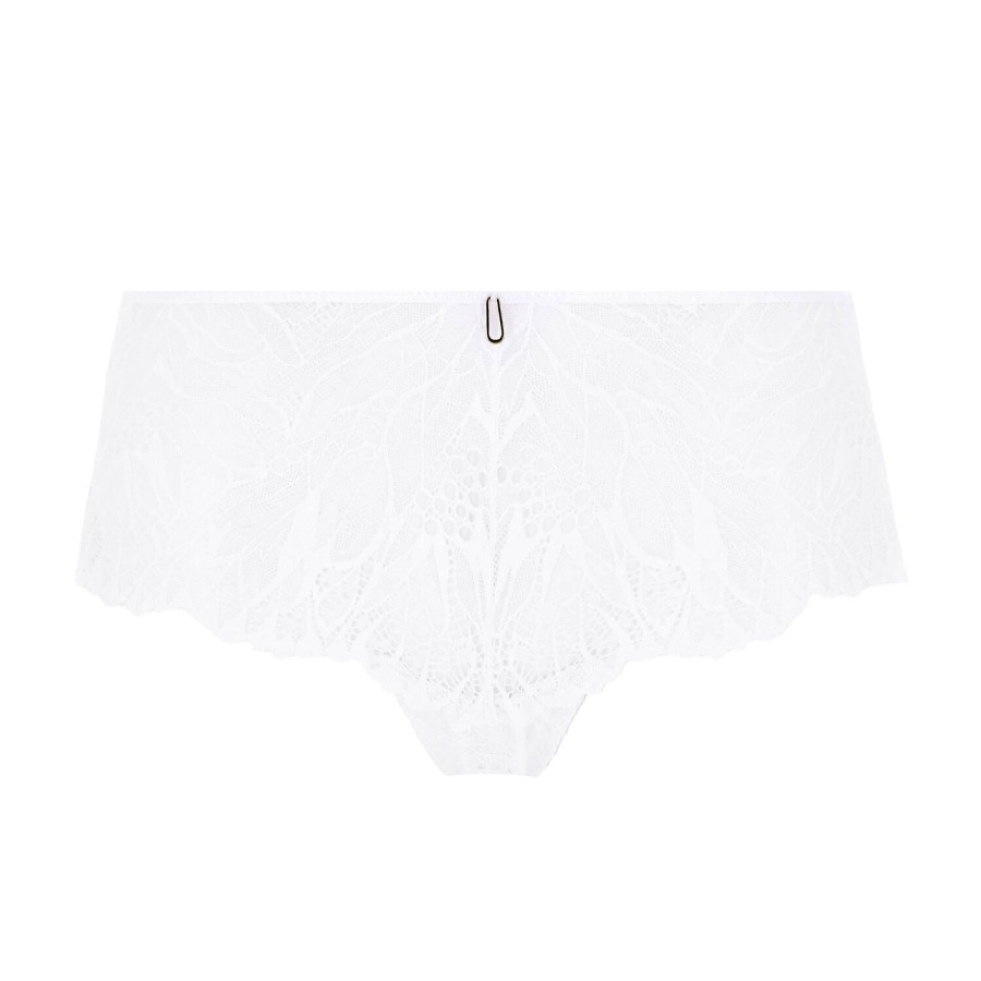 Culottes Aubade | Shorty Saint-Tropez En Dentelle Blanc