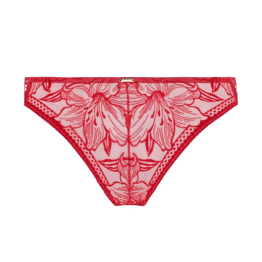 Culottes Aubade | Tanga Rouge Rebelle