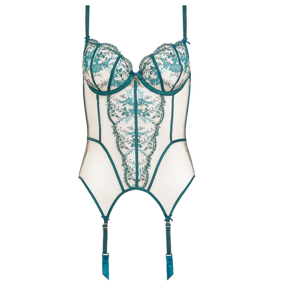 Lingerie Dita Von Teese | Guepiere Shady Spruce