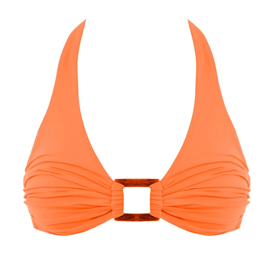 Maillots De Bain Melissa Odabash Triangle | Haut De Maillot De Bain Triangle Paris Mirage Orange