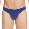 Homme HOM String Homme | String Homme En Coton Blue