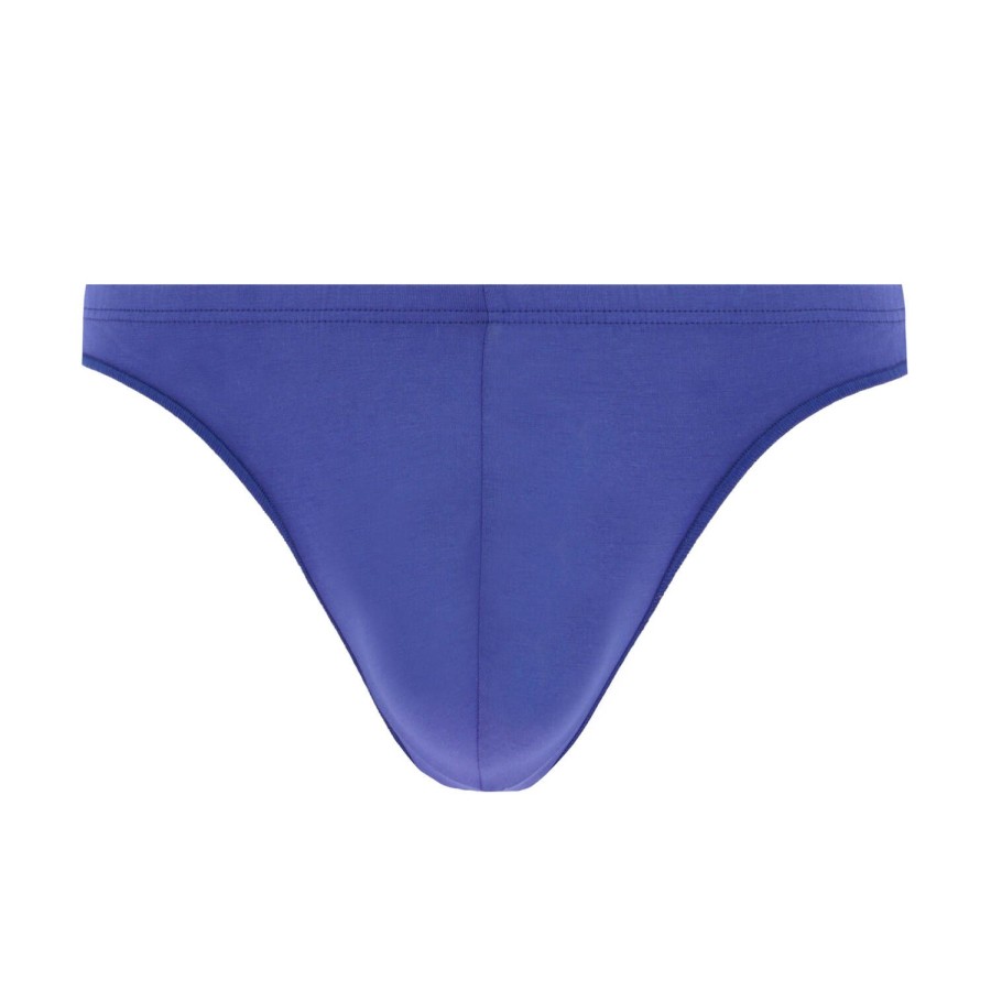 Homme HOM String Homme | String Homme En Coton Blue