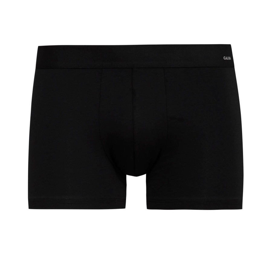 Homme Calida Boxer Homme | Boxer Homme En Coton Noir