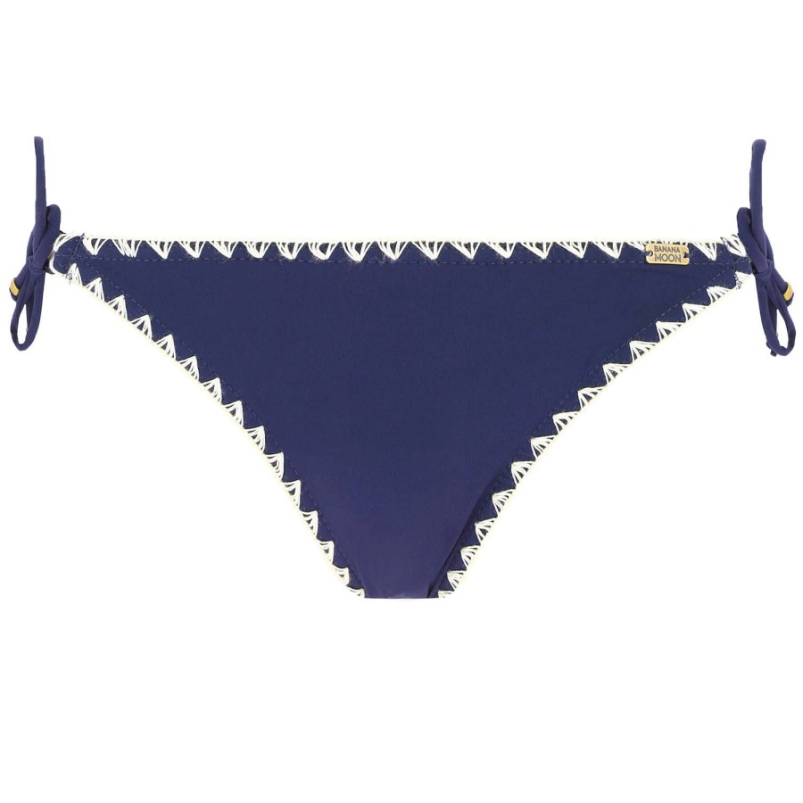 Maillots De Bain Banana Moon Bresilien / Tanga | Bas De Maillot De Bain Slip Bresilien Ficelles Avora Marine