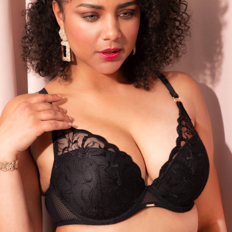 Soutiens-Gorge Chantelle | Soutien-Gorge Push-Up Noir