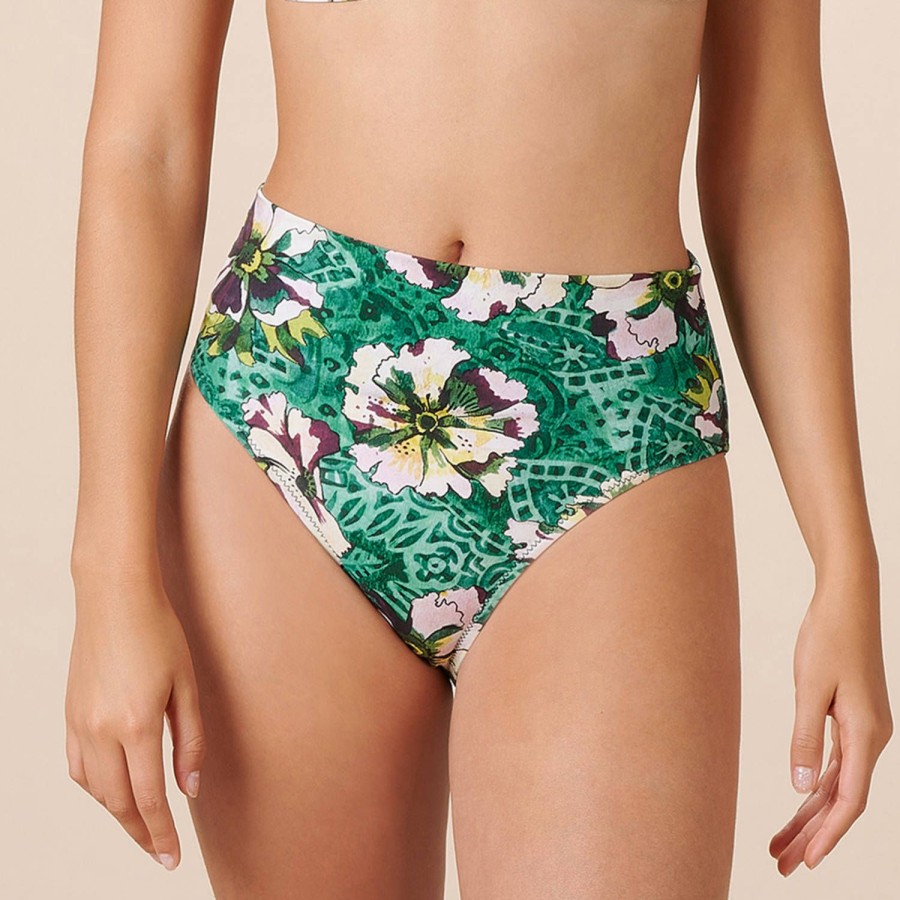 Maillots De Bain Pain de Sucre Culotte Haute | Bas De Maillot De Bain Culotte Haute Tobago Primavera