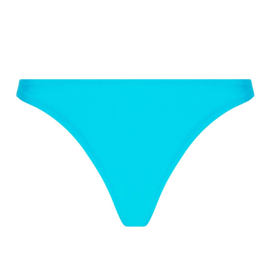 Maillots De Bain Antigel Culotte Et Slip | Bas De Maillot De Bain Slip Echancre Turquoise