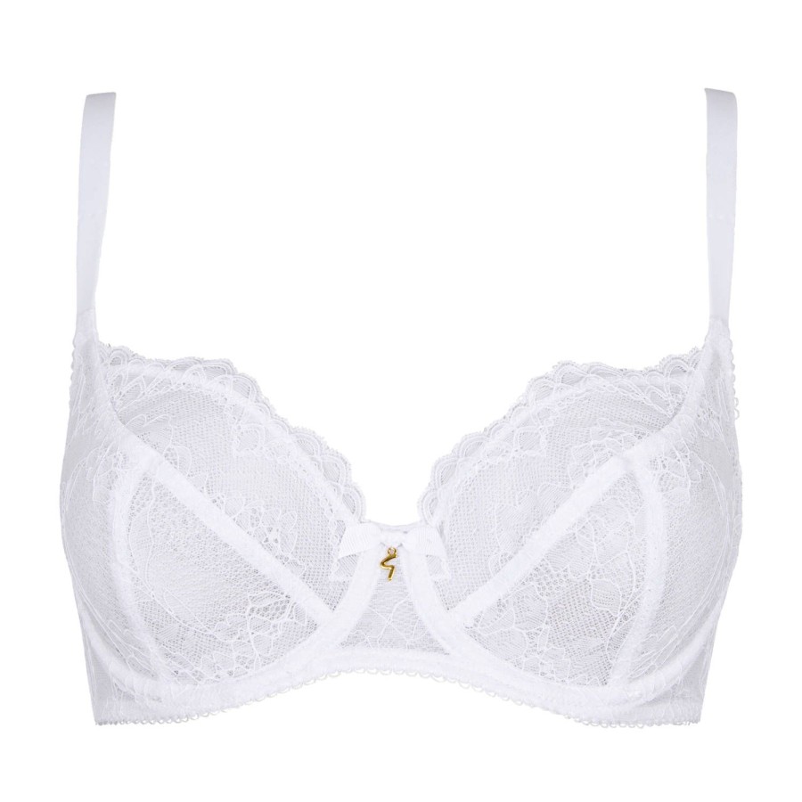 Soutiens-Gorge Gossard | Soutien-Gorge Balconnet En Dentelle Blanc