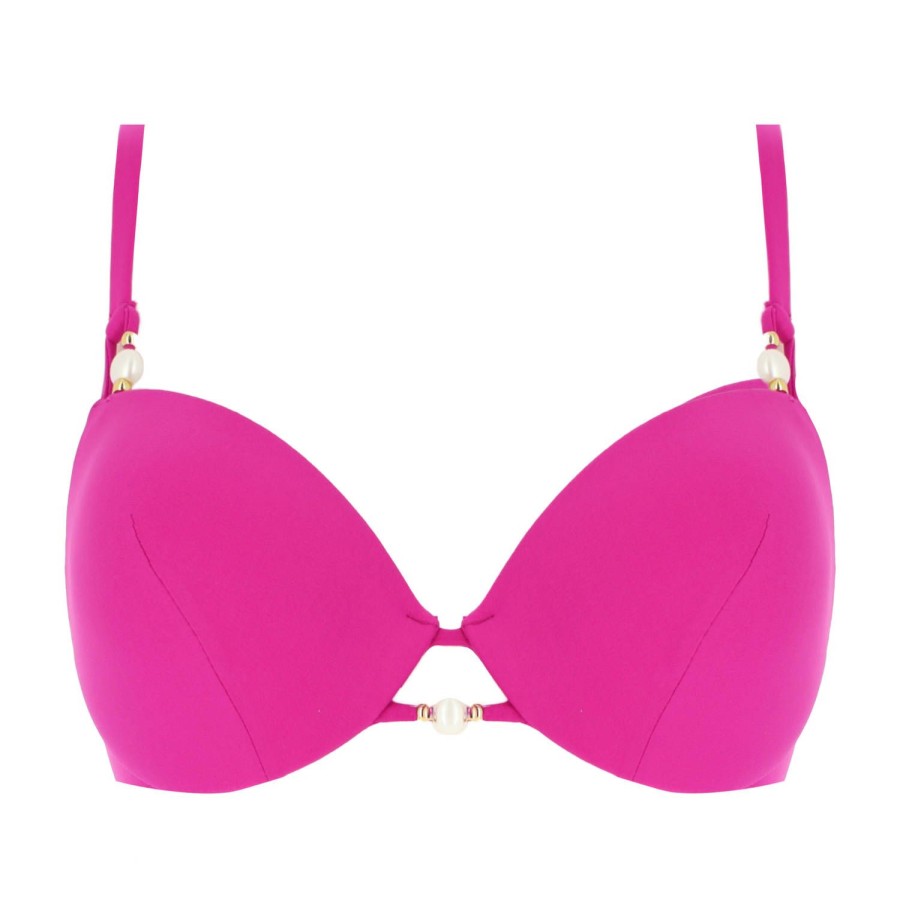 Maillots De Bain Lise Charmel Coques | Haut De Maillot De Bain Coques Fuchsia