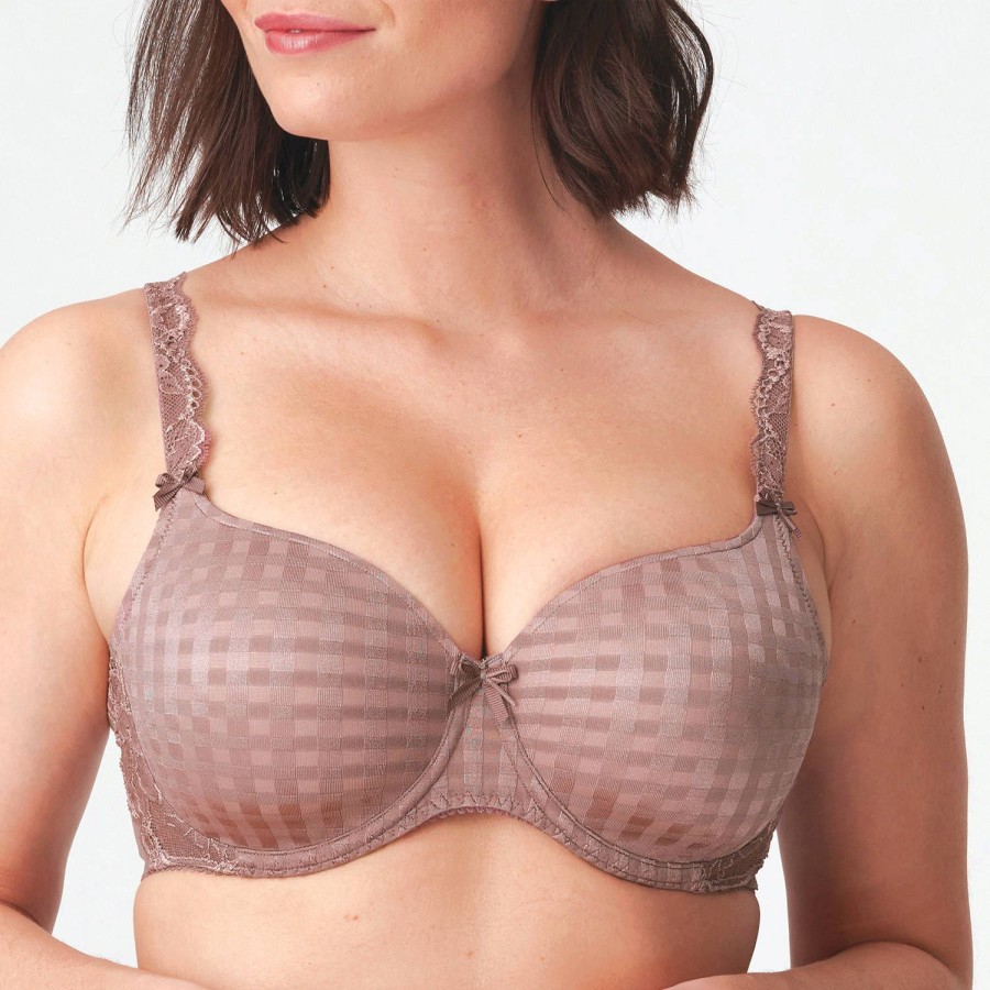 Soutiens-Gorge PrimaDonna | Soutien-Gorge Coques Forme Coeur Satin Taupe