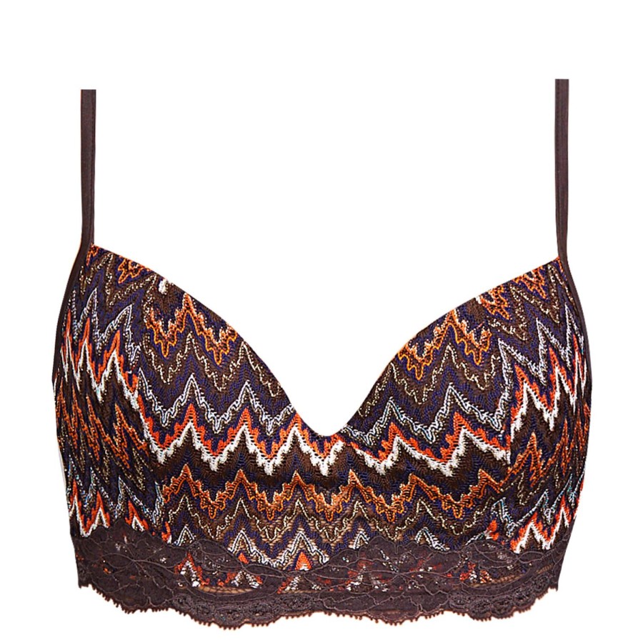 Soutiens-Gorge Andres Sarda | Soutien-Gorge Bustier Coques Wenge