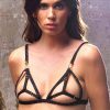 Soutiens-Gorge Atelier Amour | Soutien-Gorge Ouvert Sangles Reglables Noir