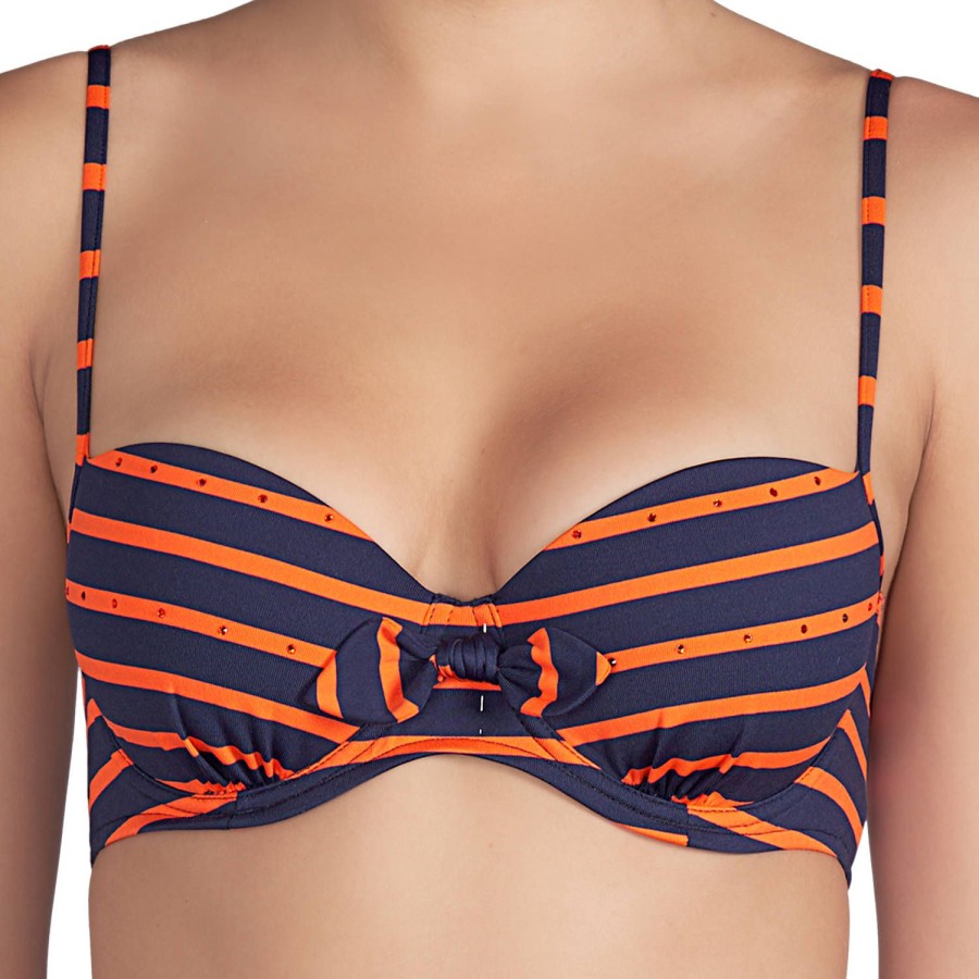 Maillots De Bain Andres Sarda Balconnet | Haut De Maillot De Bain Balconnet Rembourre Hot Lava