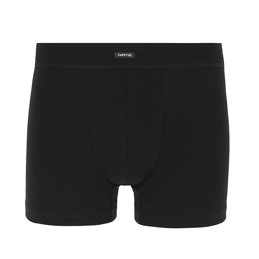 Homme Impetus Boxer Homme | Boxer Homme En Coton Noir