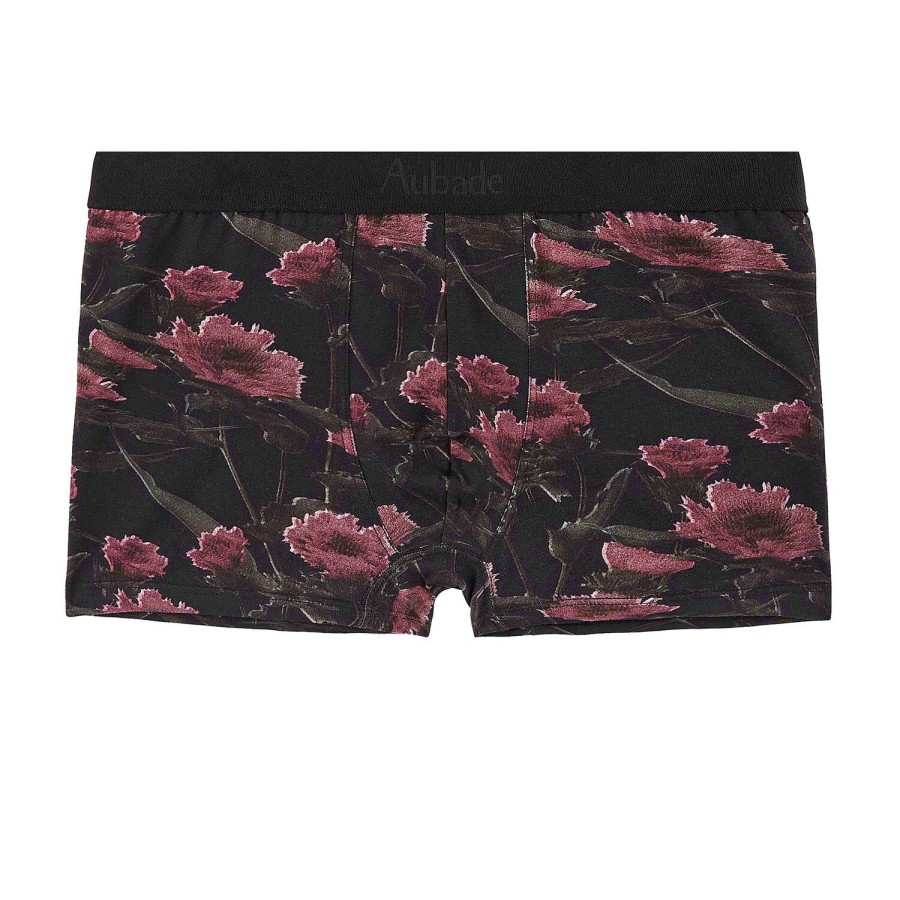 Homme Aubade Boxer Homme | Boxer Homme En Coton Blurred Flowers