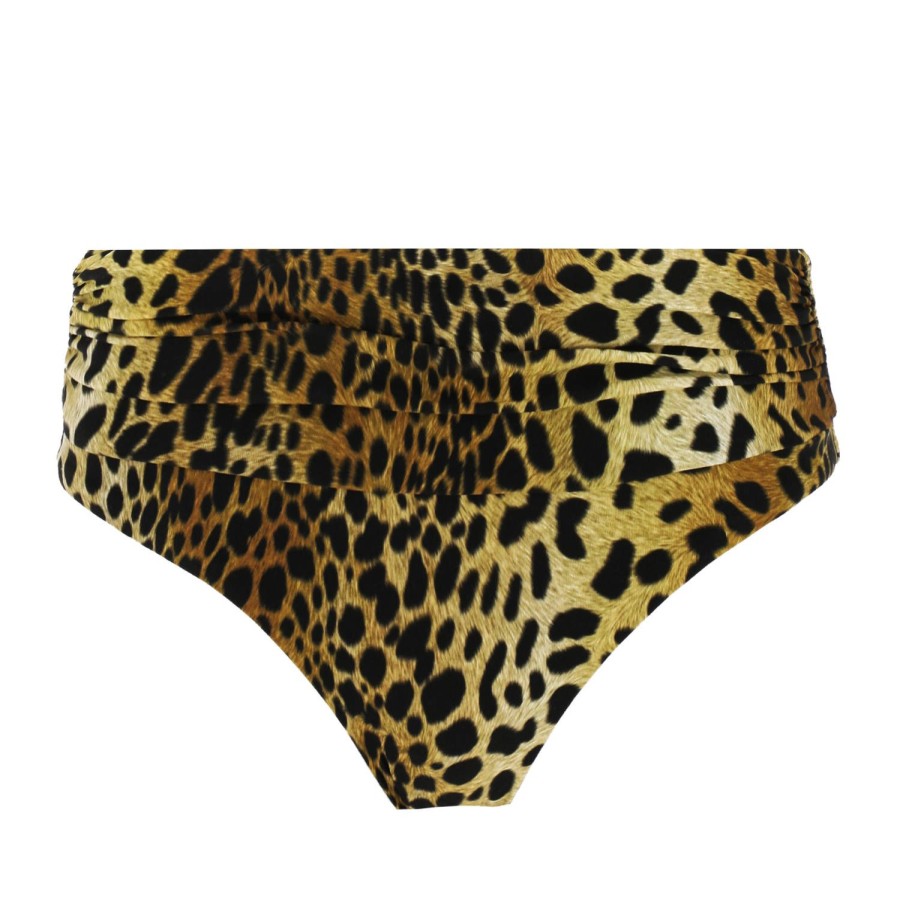 Maillots De Bain Melissa Odabash Culotte Haute | Bas De Maillot De Bain Culotte Haute Santa Fe Cheetah