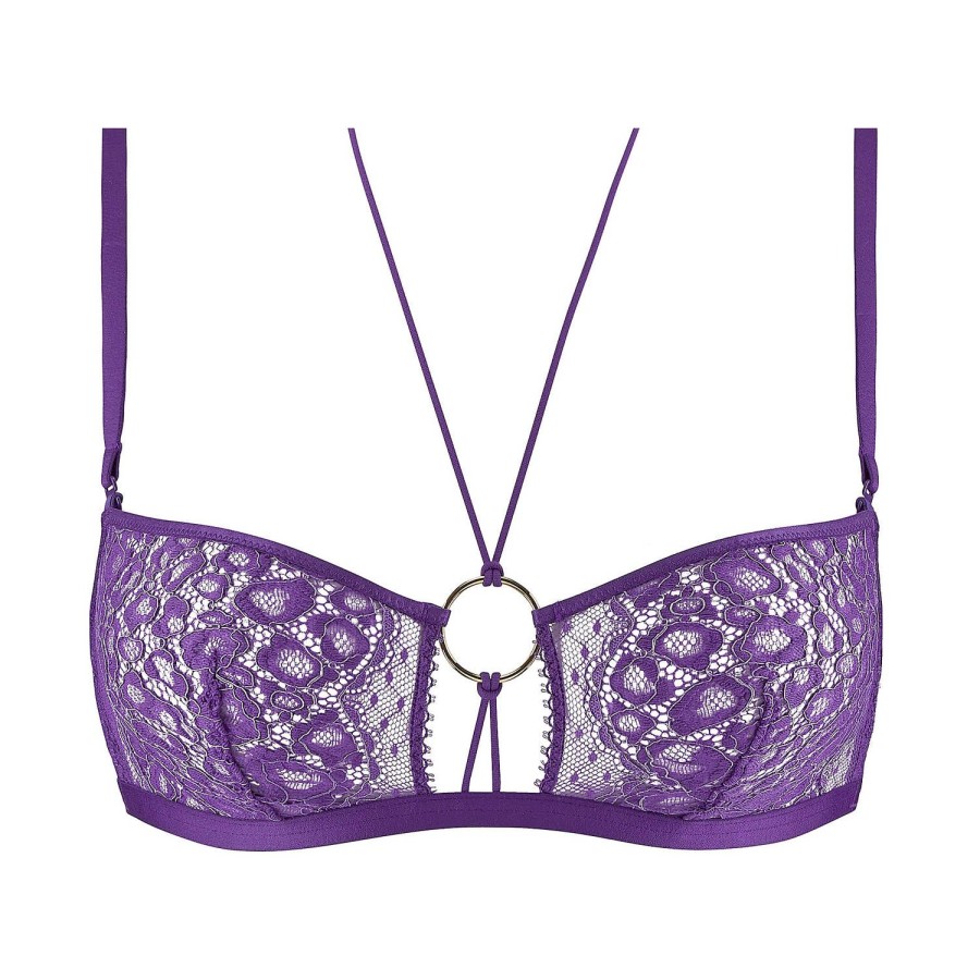 Soutiens-Gorge Aubade | Soutien-Gorge Brassiere En Dentelle Ultraviolet