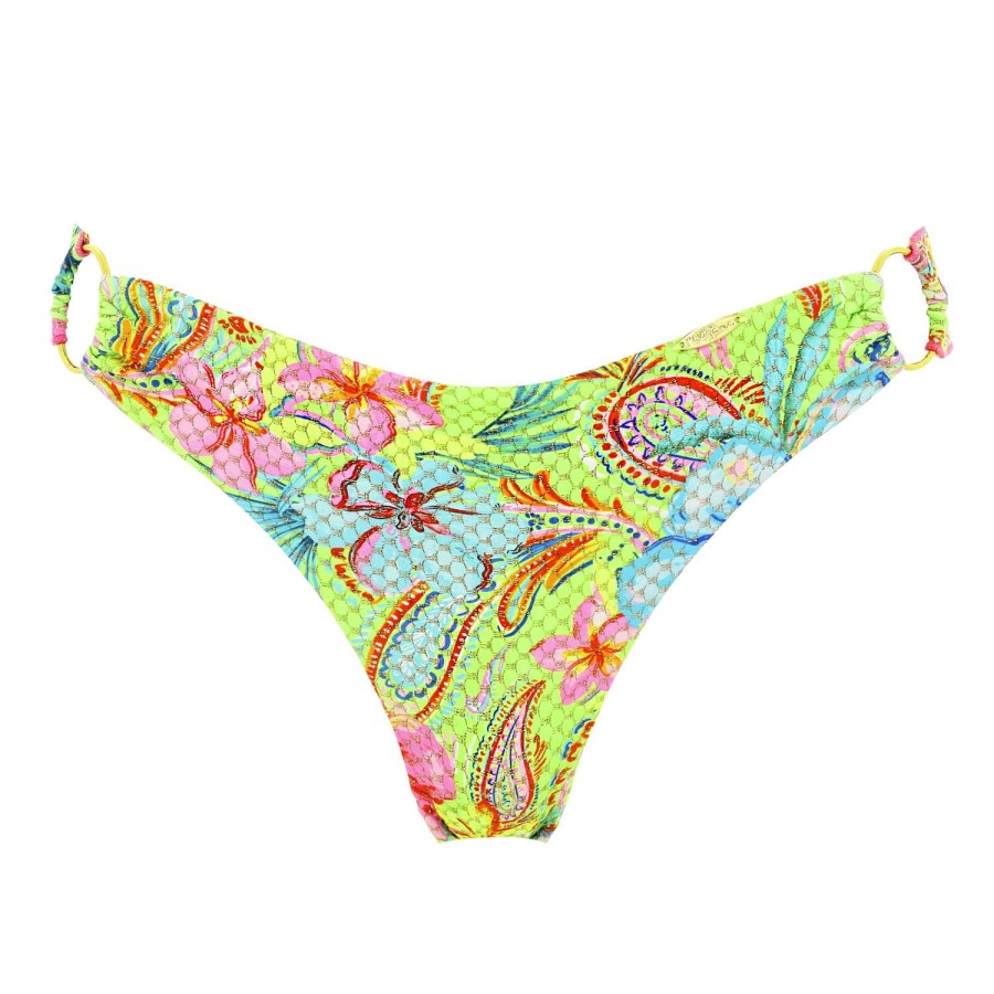 Maillots De Bain Luli Fama Bresilien / Tanga | Bas De Maillot De Bain Slip Bresilien Reversible Multicolor