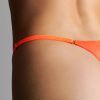 Lingerie Maison Close | Elastiques Pour String Orange Fluo