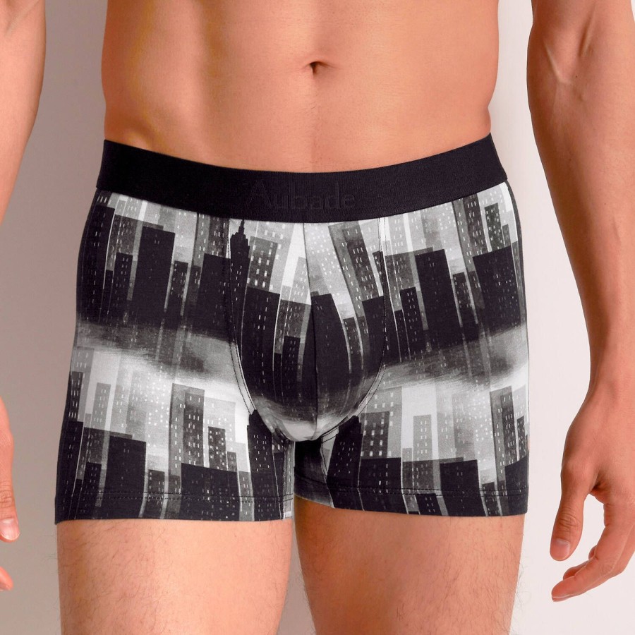 Homme Aubade Boxer Homme | Boxer Homme En Coton Et Modal Buildings