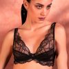 Soutiens-Gorge Lise Charmel | Soutien-Gorge Triangle En Dentelle Noir