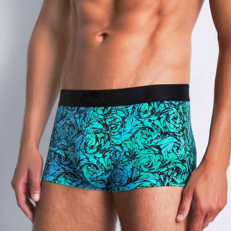 Homme Aubade Boxer Homme | Boxer Court Homme Seafoam