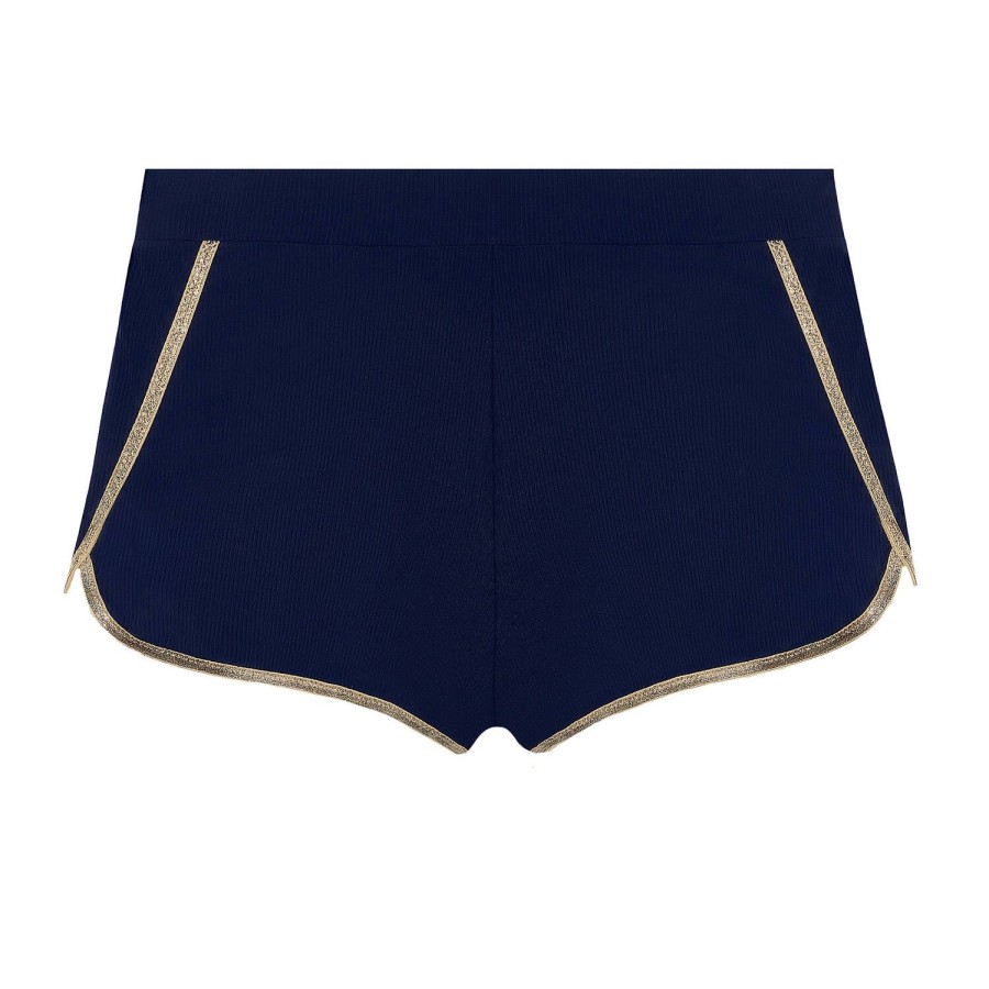 Maillots De Bain Pain de Sucre Short De Plage & Pantalon | Short De Plage Stina Bleu