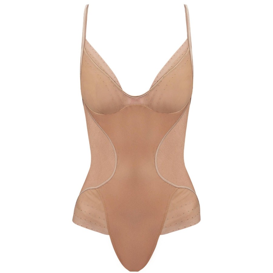 Lingerie Andres Sarda | Body Golden Brown