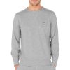 Homme HOM Ensemble De Detente Homme | Pull Homme En Coton Grey Melange