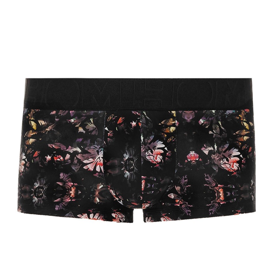 Homme HOM Boxer Homme | Boxer Homme Noir Print