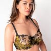 Soutiens-Gorge Dita Von Teese | Soutien-Gorge Balconnet Black / Chartreuse