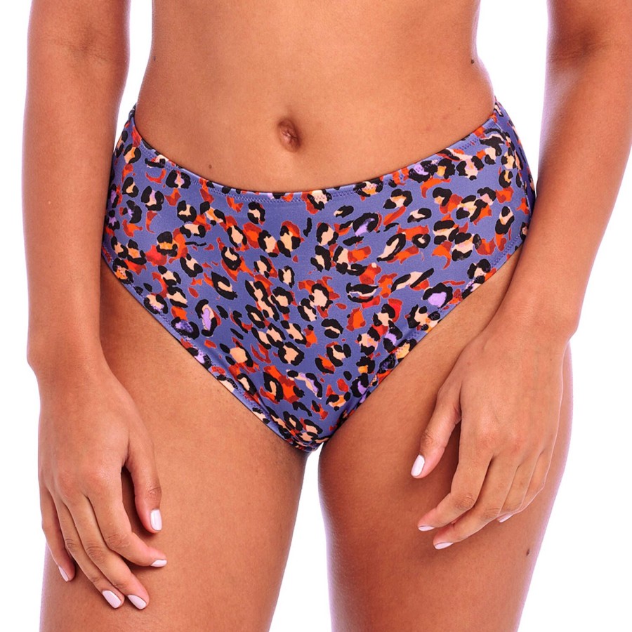 Maillots De Bain Freya Culotte Haute | Bas De Maillot De Bain Culotte Haute Leopard