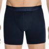 Homme HOM Boxer Homme | Boxer Long Avec Ouverture Homme En Coton Et Modal Navy