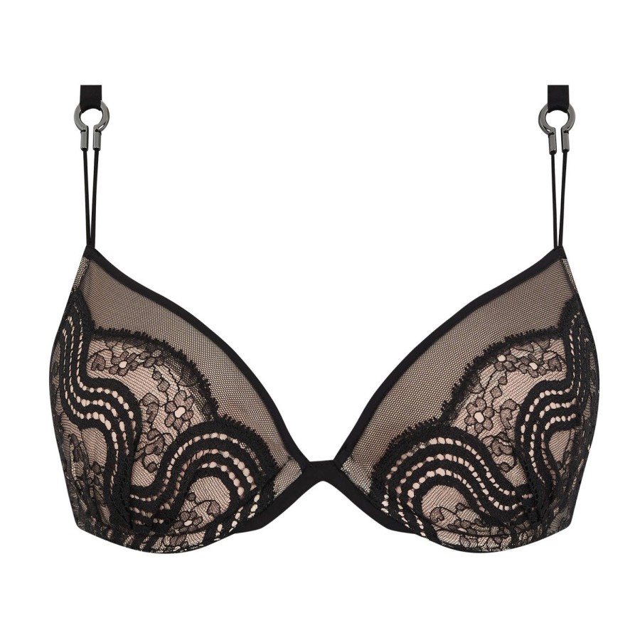 Soutiens-Gorge Chantelle X | Soutien-Gorge Push-Up Armatures Noir