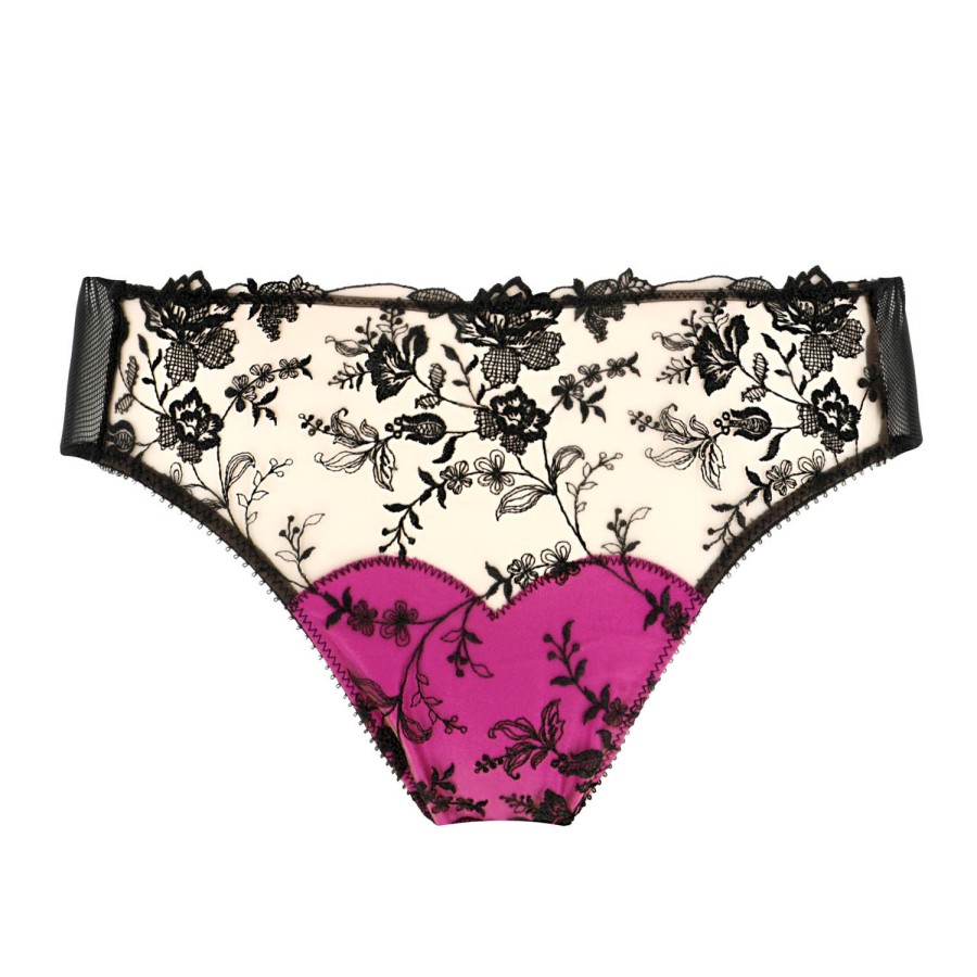 Culottes Dita Von Teese | Culotte Black/Fuschia