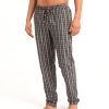 Homme Hanro Ensemble De Detente Homme | Pantalon Homme En Coton Essential Stripe